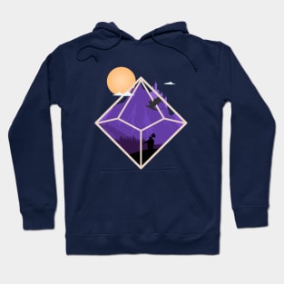 D20 Fantasy Worlds - D10 Hoodie